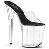 Pleaser - FLAMINGO801 Mules à talons - Chaussures de pole dance - Transparent Product image